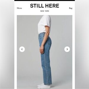 STILL HERE Childhood Jeans (worn once)